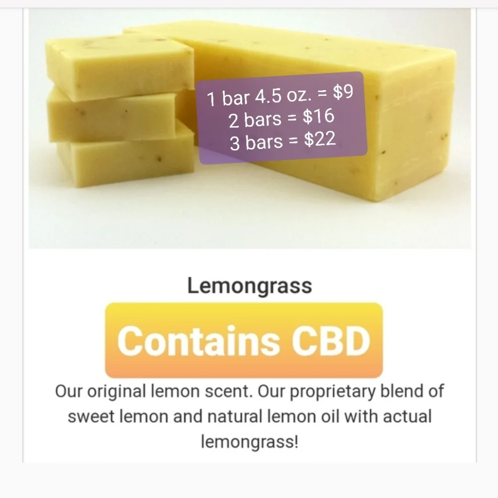 Lemongrass Soap made with Oil - Picture 2 of 15